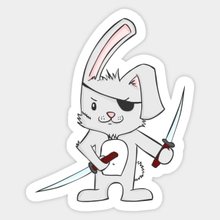 Assasin bunny Sticker